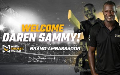 Daren Sammy Chosen as Mega Cricket World’s Official Brand Ambassador